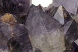 Deep Purple Amethyst Crystal Cluster With Huge Crystals #223296-3